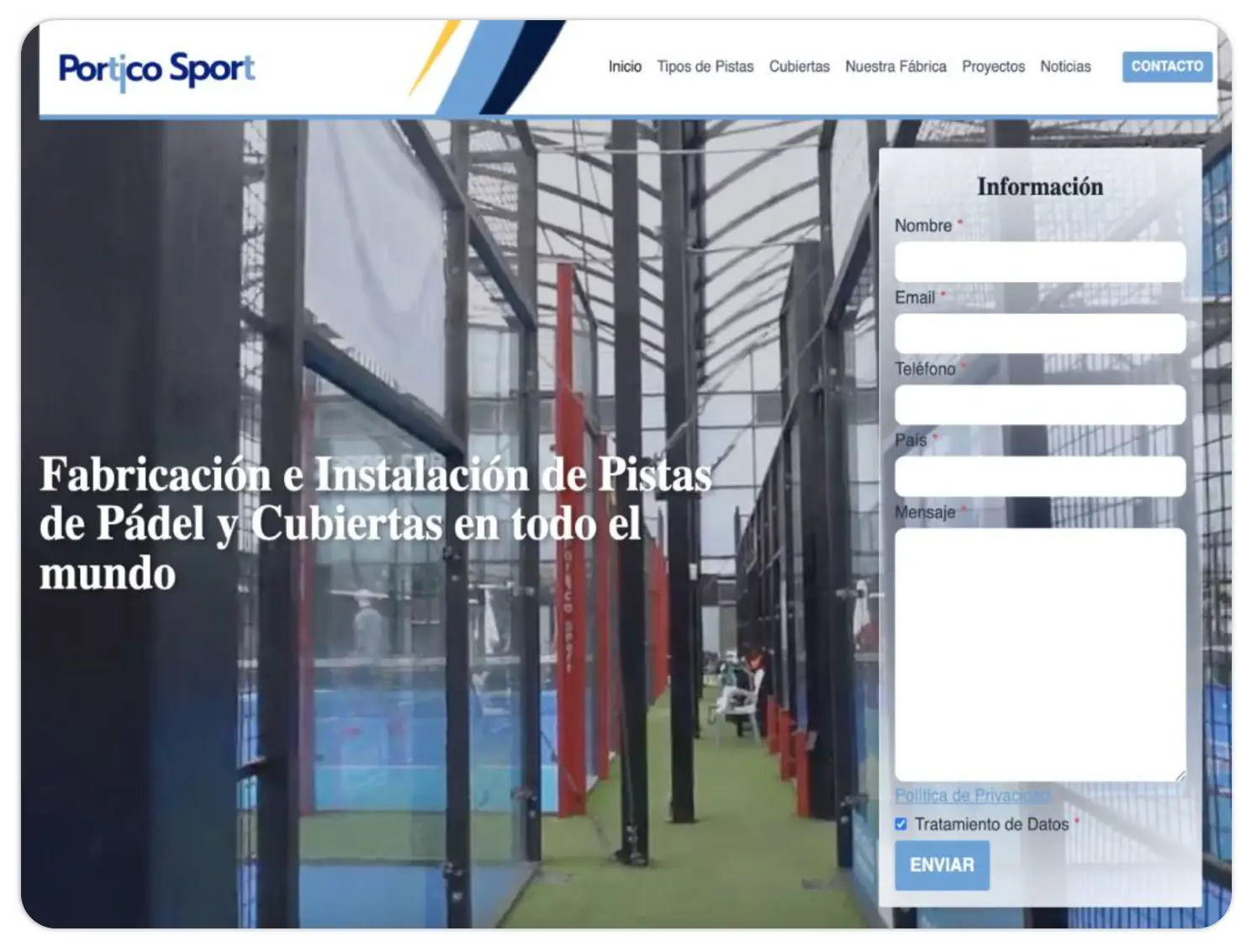 Portico Sport Antes